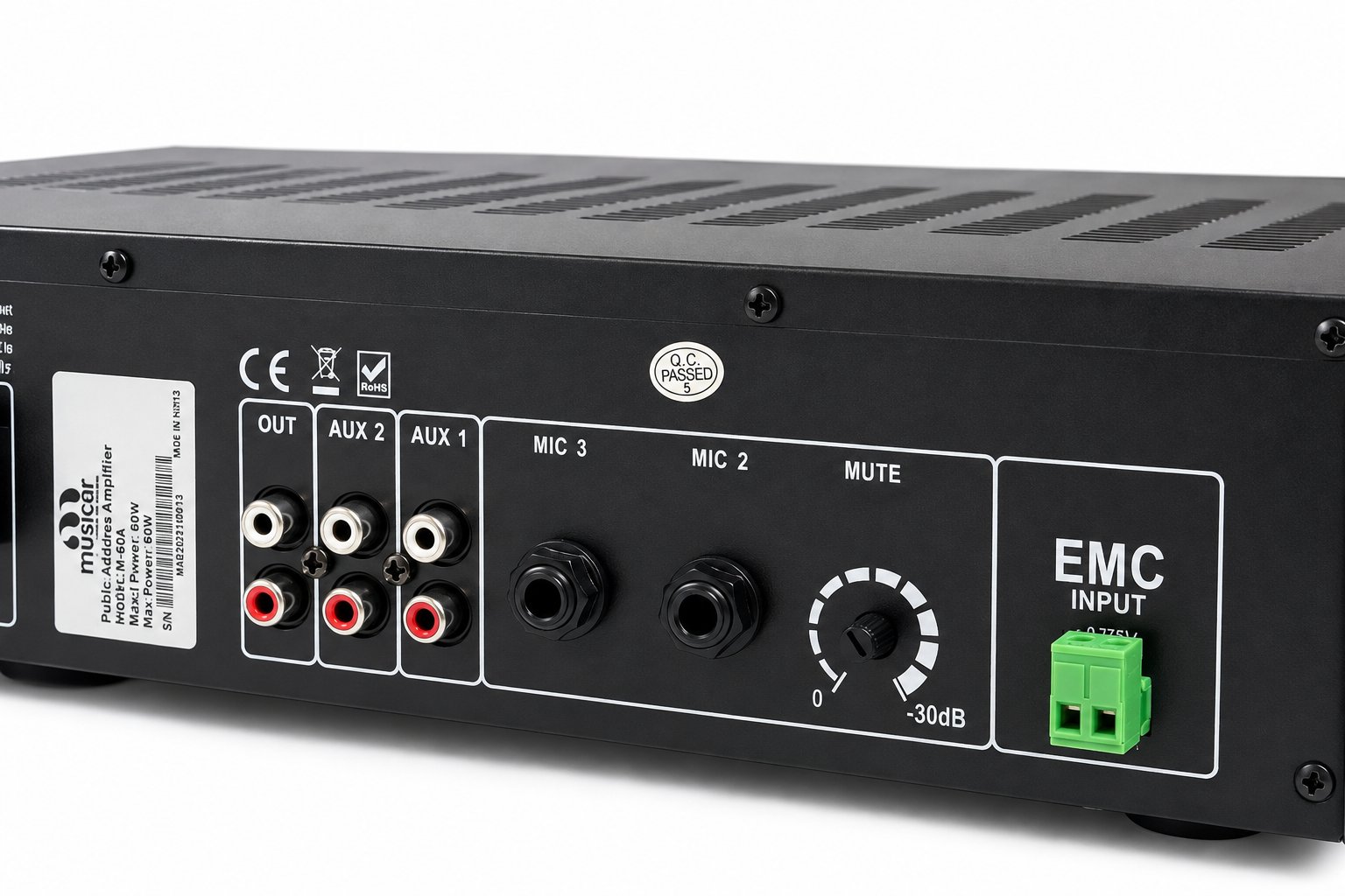 M-60A AMPLIFICADOR/MEZCLADOR - Imagen 5